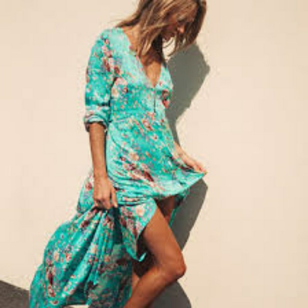 Arnhem English garden maxi